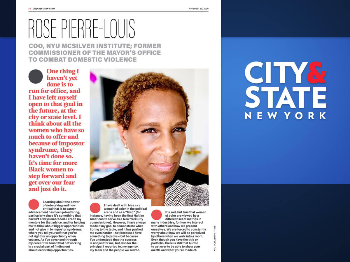 Preview of the article in City and State