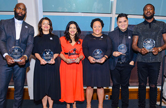 2019 Honorees standing in a row