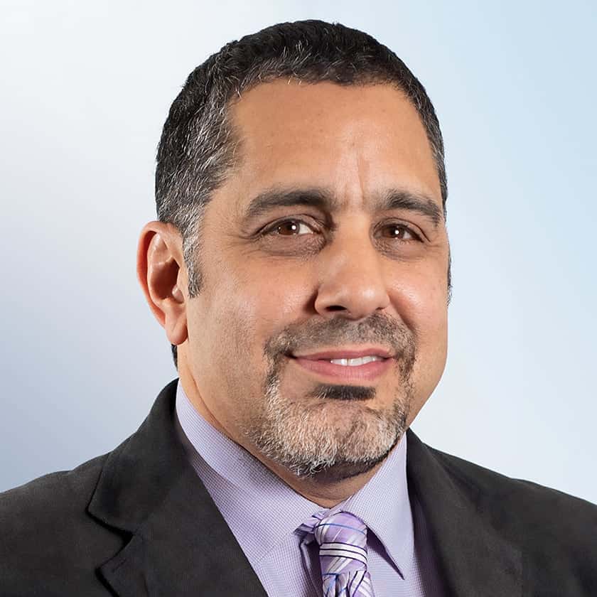 Smiling headshot of Rodriguez